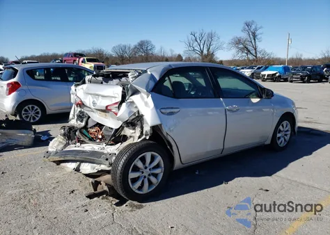 2016 Toyota Corolla L из США, поврежденный, VIN 2T1BURHE6GC579559